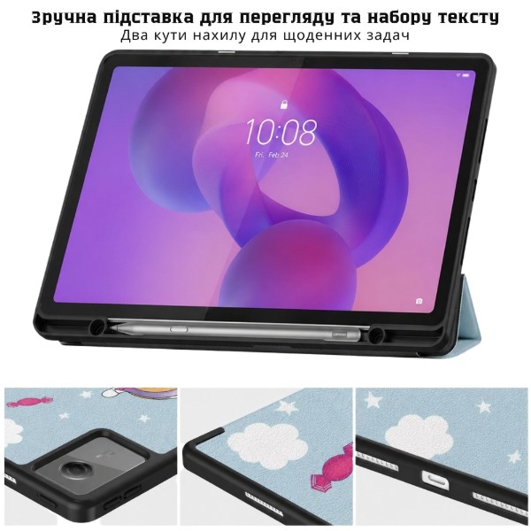 Фото - Чехол для планшета BeCover Flexible TPU Mate с креплением for Lenovo Idea Tab/K11 (2nd Gen) TB336/Xiaoxin Pad (2025) 11" Unicorn (715638)